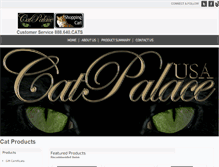 Tablet Screenshot of catpalaceusa.com